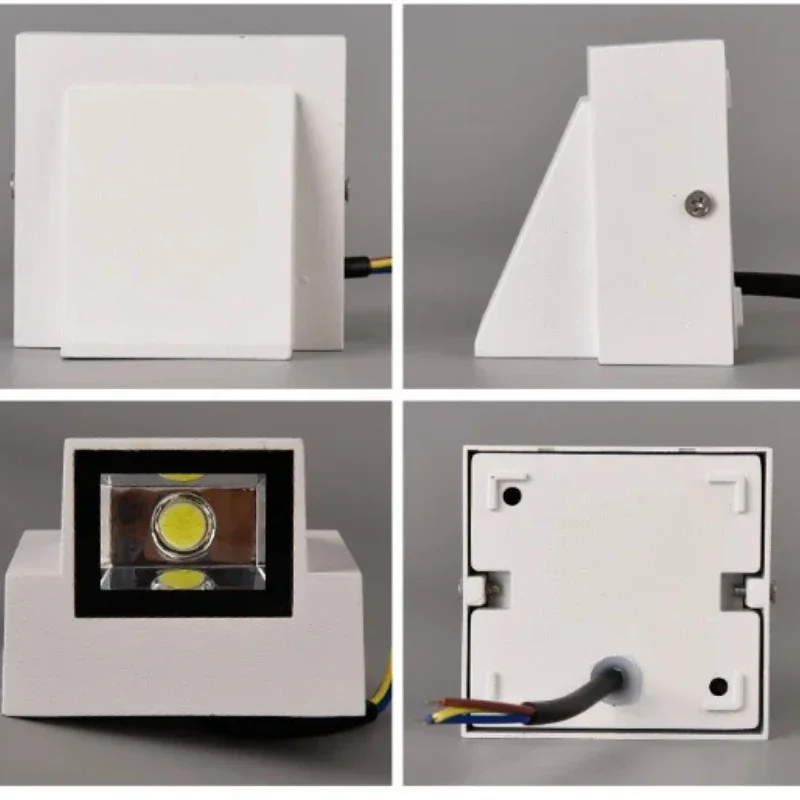 Applique Murale LED Solaire Extérieure, Plafonnier, Applique Murale, Imperméable, Moderne, Simple, Créatif, Jardin, Chine