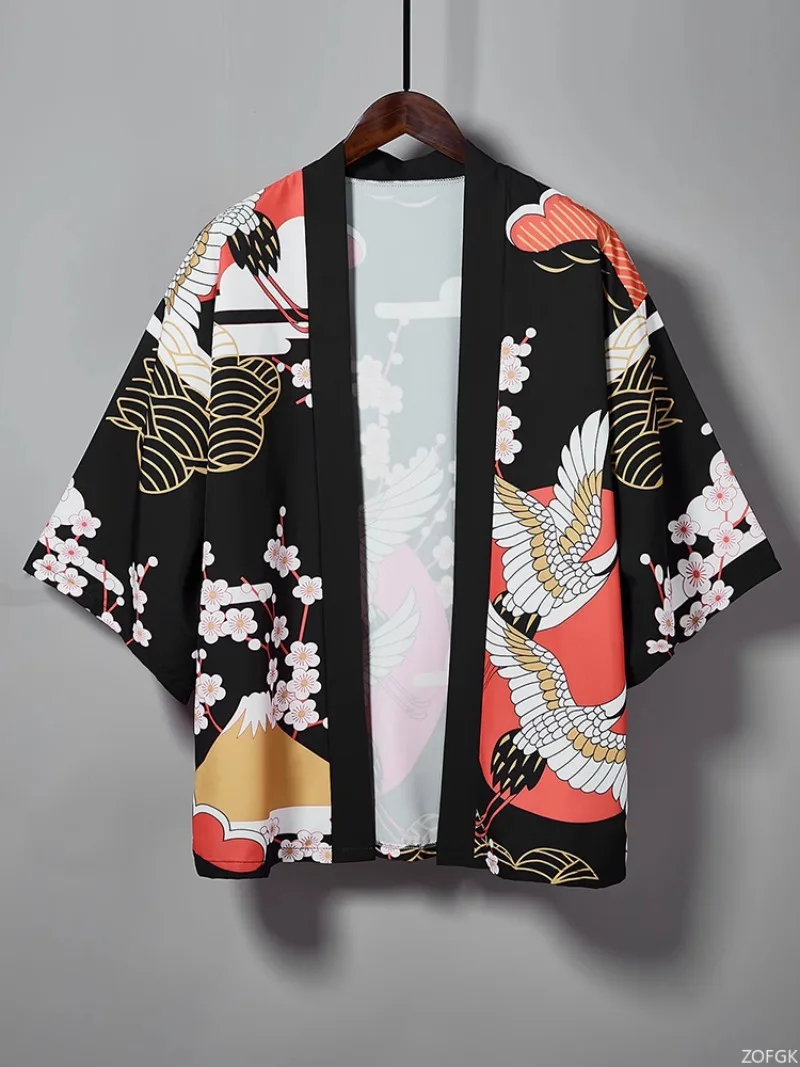 زي المحارب الأنثوي، كيمونو ياباني للعب الأدوار، هاراجوكو هاوري، يوكاتا الشاطئ الصيفي، ملابس الشارع، سترة علوية