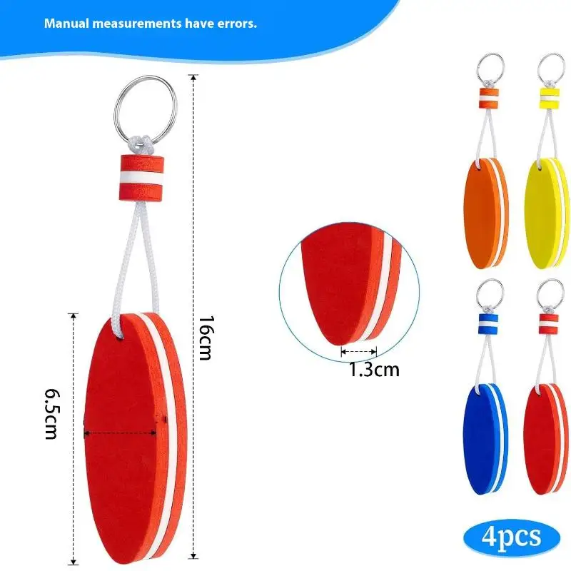 إيفا مقاوم للماء تعويم المفاتيح الملونة إيفا العوامة المفاتيح لعبة قلادة صغيرة إيفا العائمة المفاتيح مناسبة لتزيين حقيبة