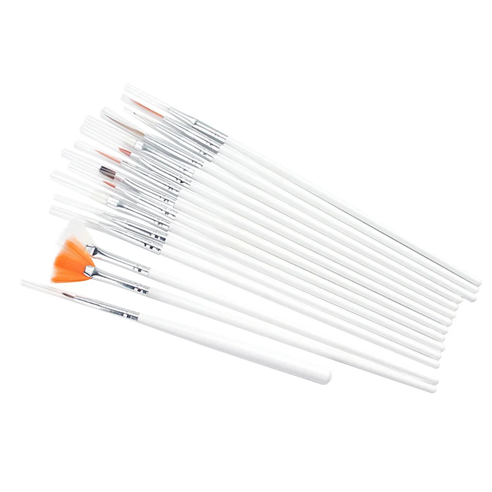 

30Pcs Fondant Sugar Craft DIY Tool Set Cake Decorating Painting Pens Nail Art Brushes Ergonomically Designed for Thick Color