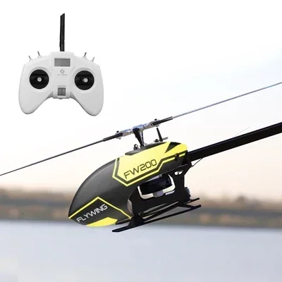 FLYWING FW200 H1 V2 Gyro RC 6CH 3D Smart GPS RC Helicopter RTF Self Stabilizing 3D Brushless Direct Drive