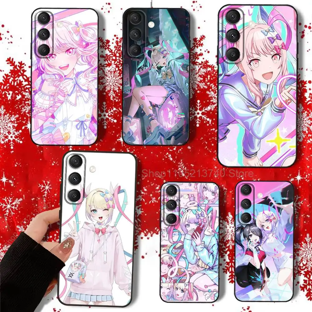 

N-Needy Streamer Overload Phone Case For Samsung S22,S24,S20,S25,S23,S30,S21,Ultra,Plus,Fe,Lite 4G,5G Black Soft Cover