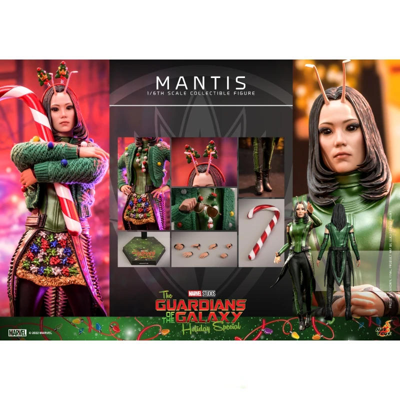 

Женская Игрушка HotToys TMS094, экшн-фигурка мантиса стражи Галактики на Рождество 1/6, анимационная игрушка, Коллекционная модель в подарок