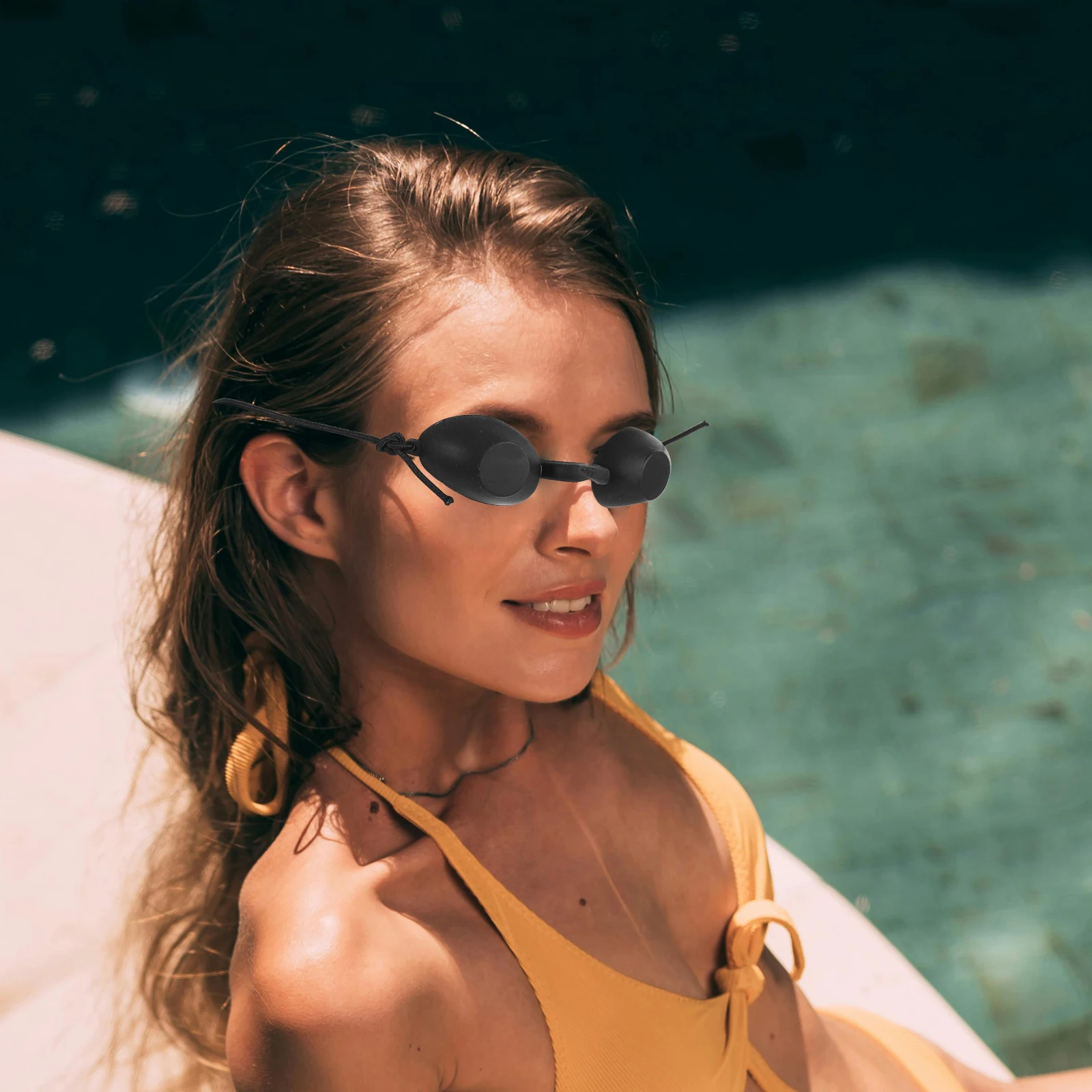 

2pcs Protective Eyewear For Led Red Blue Procedures Teeth Whitening Safety Goggles Eye