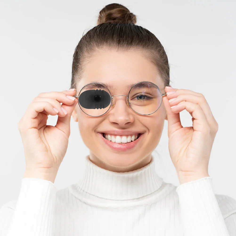 2Pcs Silicone Amblyopia Eye Covers Breathable Lightweight Protective Eye Patch Daily Use Child Adult Vision Care Portable