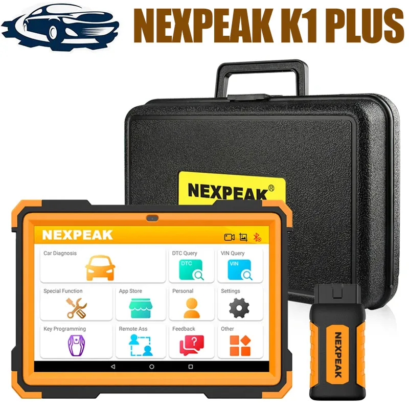 

NEXPEAK K1 PLUS Car Diagnostic Tool OBD2 Scanner Code Reader Airbag ABS DPF Oil Reset OBD K1 PRO Upgraded Automotive Scanner