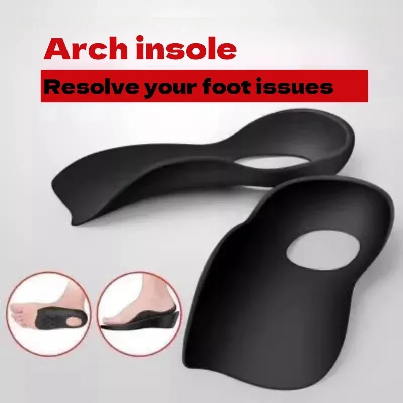 1 paire de coussinets de soutien plantaire/coussin auxiliaire de soutien de la voûte plantaire, absorbant les chocs et coussin, ajustement confortable et confortable, peut être porté avec