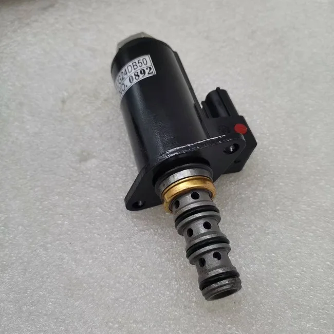 Sk200-6 Sk200-6e Yn35v00039f1 Excavator Spare Parts For Hydraulic Solenoid Valve Assy Yn35v00039f1