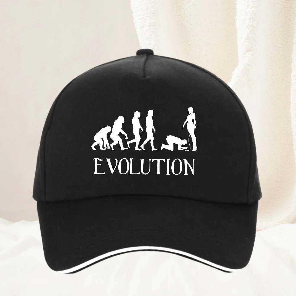 Funny BDSM Evolution hat for Men Women Summer Style baseball cap Outdoor Adjustable Hat All Seasons Travel Gift Headwear