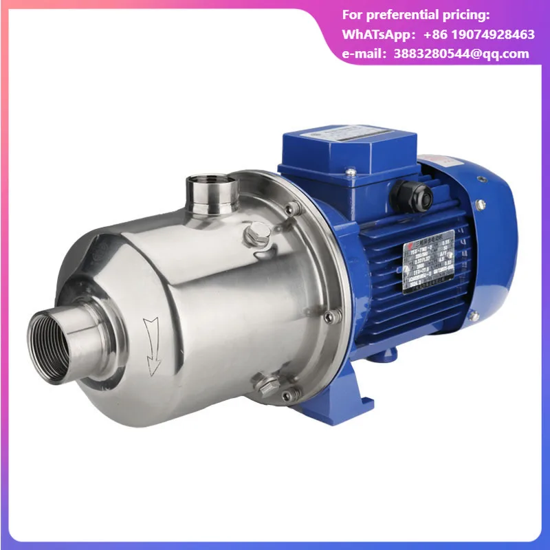 DW Portable High Pressure DC Water Pump - Stainless Steel Self-Priming Silent Booster Pump