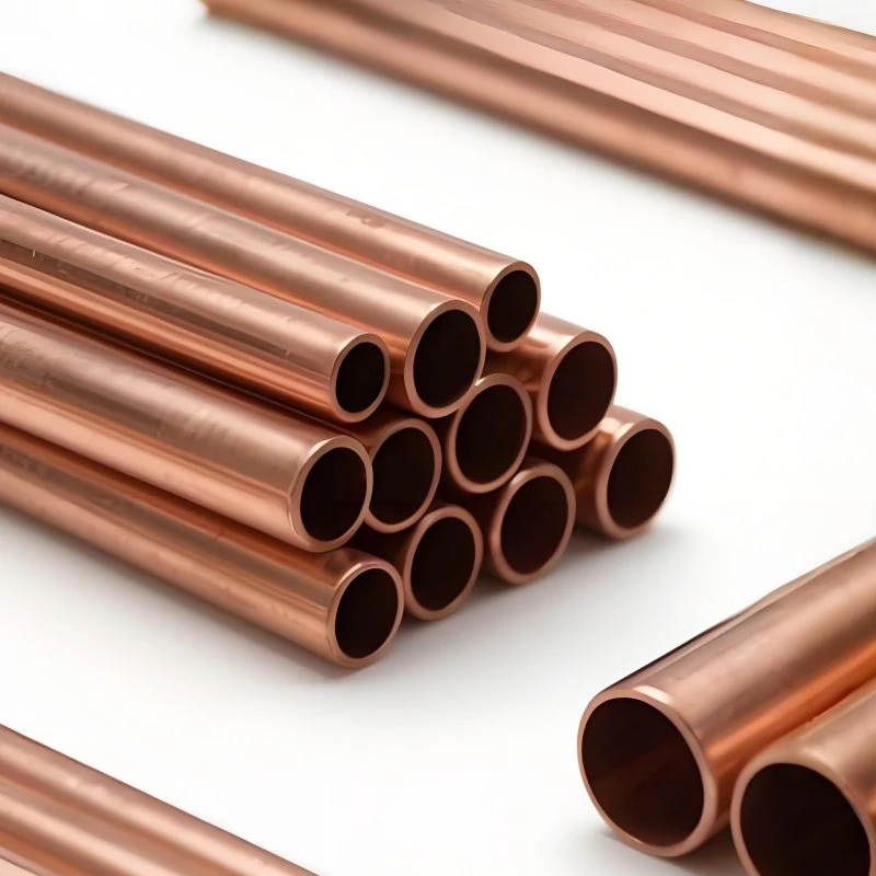 2Pcs/lot OD 1mm-10mm T2 Micro Copper Tube Length 500mm Thin Wall Hollow Capillary Hard Straight Thin Wall Copper Pipe