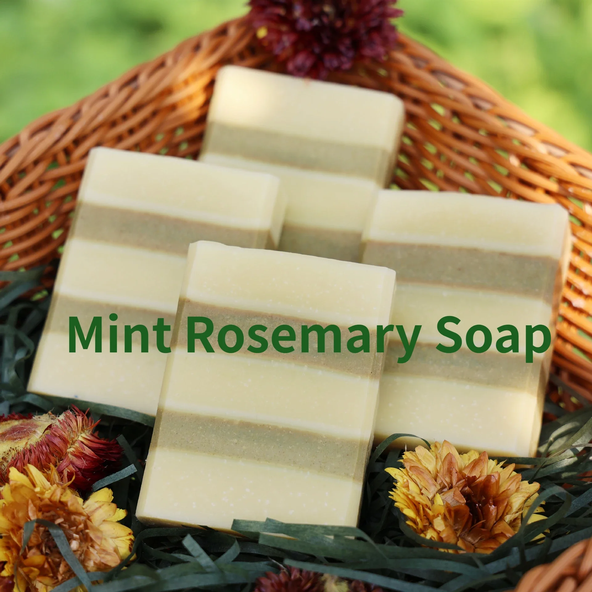 Polygonum Multiflorum Ginger Shampoo Soap Honey Arnebia Cold-Made Handmade Facial Soap 90g Rose Sea Salt Soap Mint Rosemary Soap