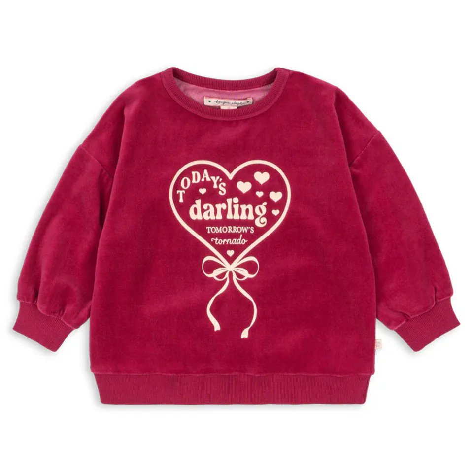 بلوزات الأطفال 2025 خريف/شتاء موضة الرسوم المتحركة مبطنة بالصوف الدافئة الفتيان الفتيات هوديي مجموعة القطن المطبوعة فستان الفتيات