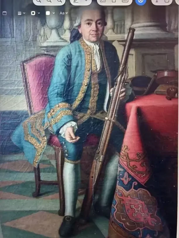 1770er Herren Rokoko Barock Hof Aristokratischer König Prinz Cosplay Roter Anzug Louis XVI Ära Luxuriöses Besticktes Herrenkleid