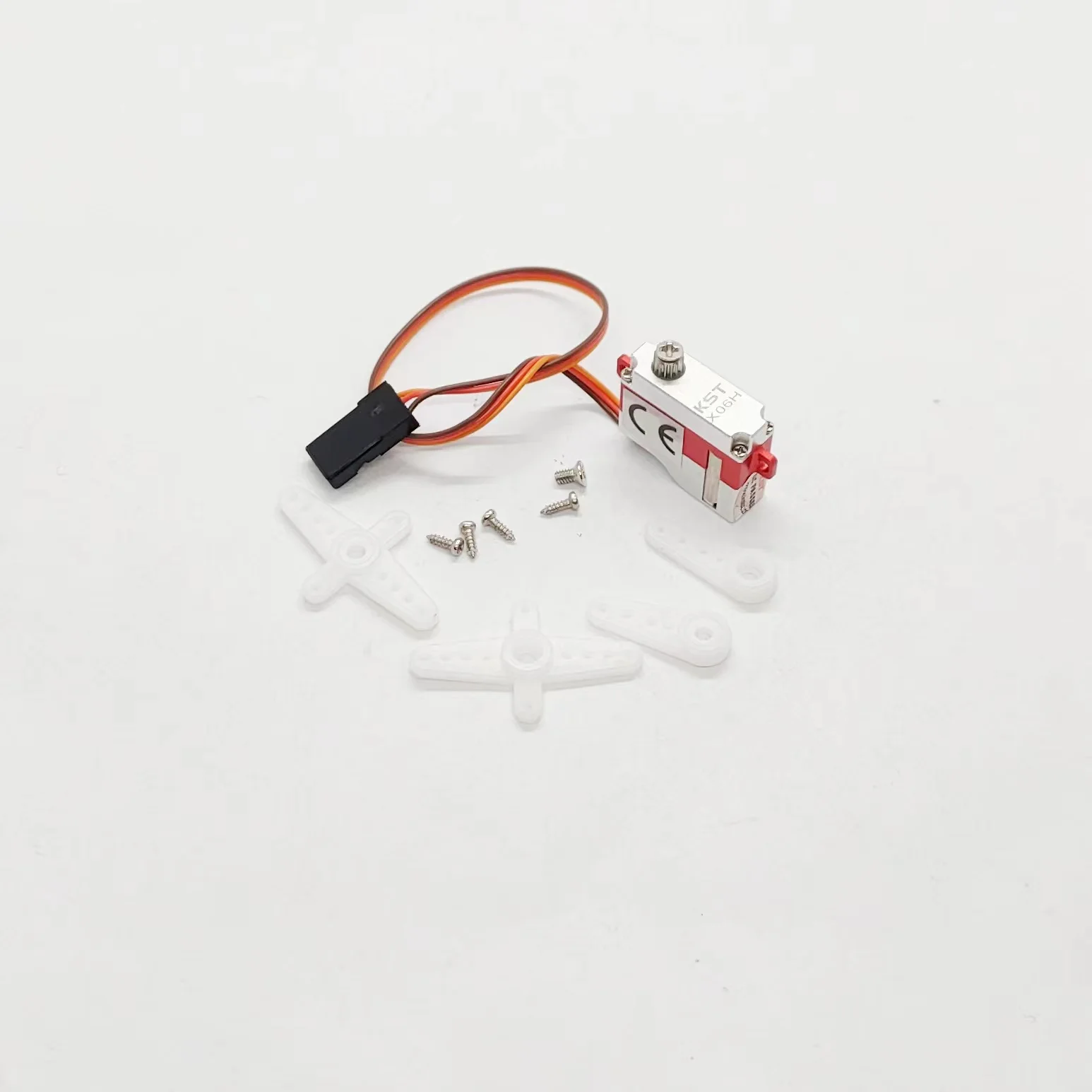 1PCS/4PCS KST X06 X06H X06N 1.8kg Torque HV Micro Digital Metal Gear Glider Servo Motor for High Performance RC Gliders