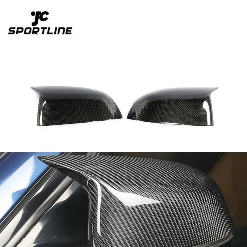 

Для BMW X3 G01 X4 G02 X5 G05 X6 G06 X7 G07: Накладки на боковые зеркала заднего вида из карбона, пара (для левостороннего транспорта)