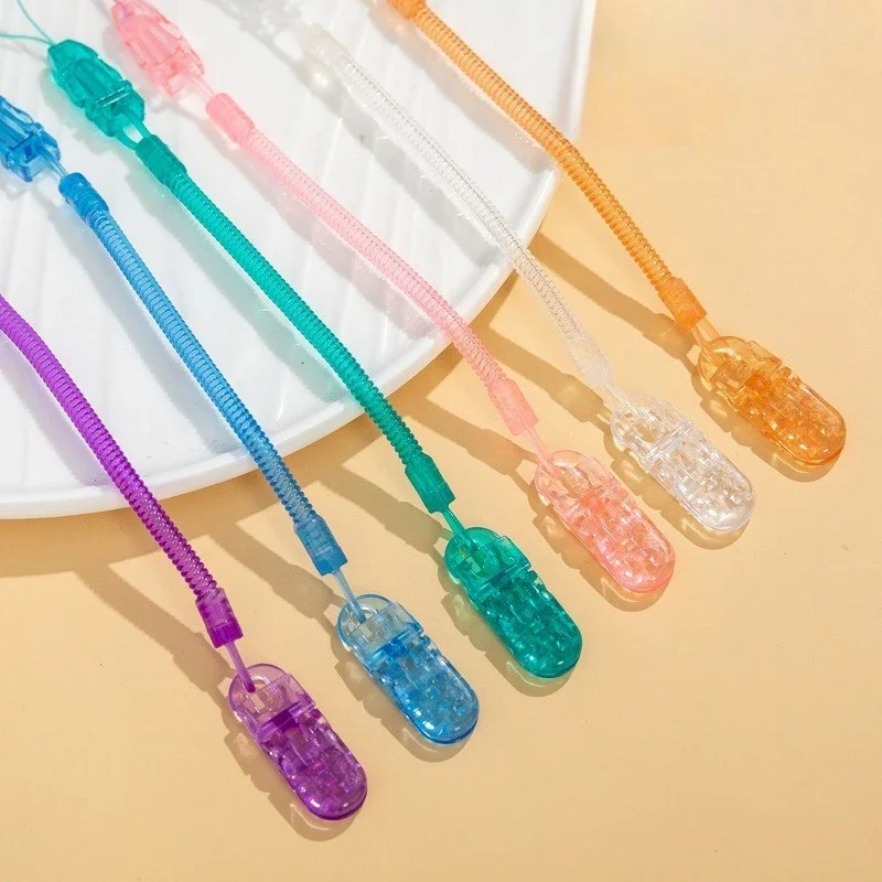 

Baby Pacifier Chain Spring Style Anti Loss Rope Hanging Rope Clip Baby Teething Anti Loss Chain Babies Feeding Accessories
