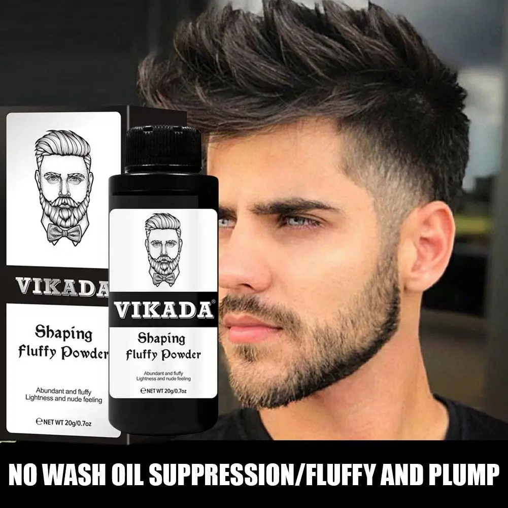 Hair Fluffy Powder Haircut Design, AugWhitele volume des cheveux, Modèle, ReLabels, Frisottis, Hommes, macro durables, Styling, Femmes, D4v9