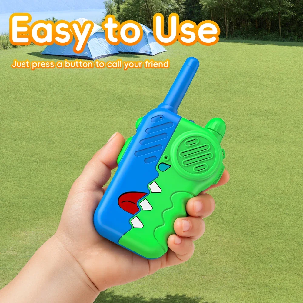 2 stücke kinder Walkie-talkies Drahtlose Cartoon Pager Remote Intercom Outdoor Kinder Spielzeug eltern-kind-Interaktion Bildung spiel