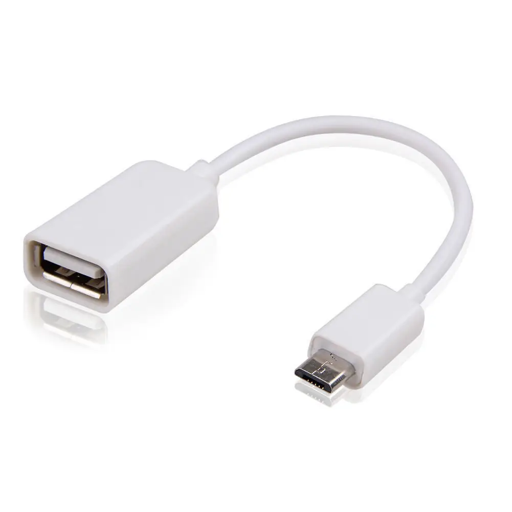 JavicTech OTG Cable USB Adapter Micro USB to USB 2.0 ON The GO Adaptor Compatible with Samsung, Huawei,Sony Xperia