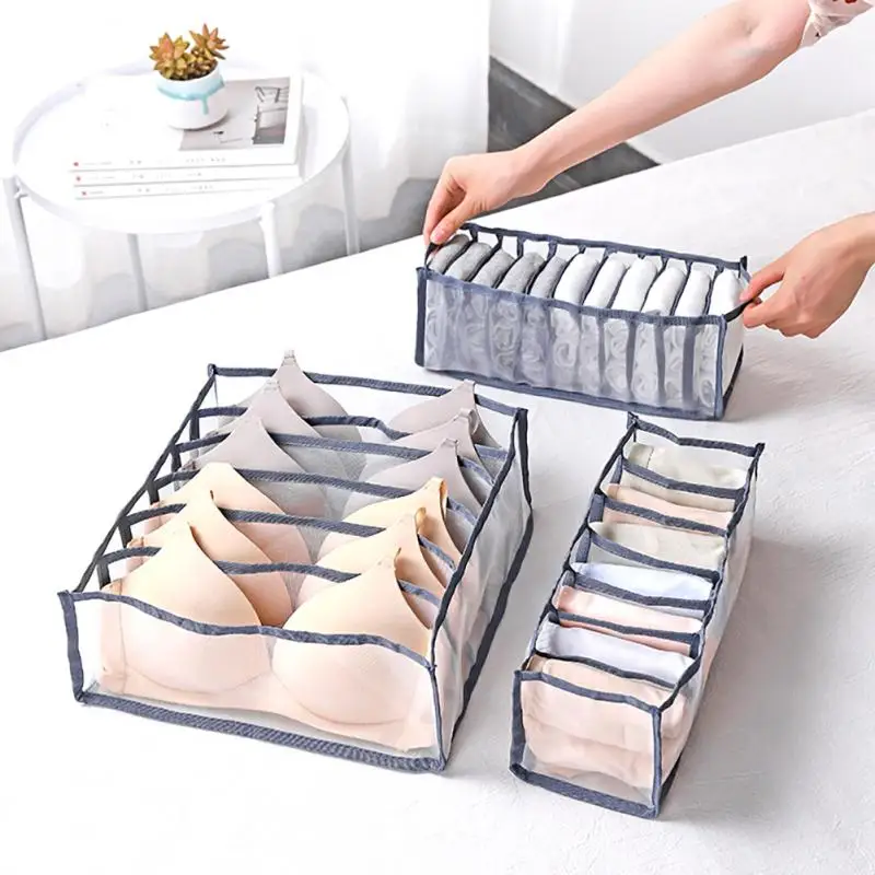 Closet Organizer Underwear Organizer For Wardrobe Clothes Organizers Cabinets Drawer Organizers Bra Socks Storage Organizer Box