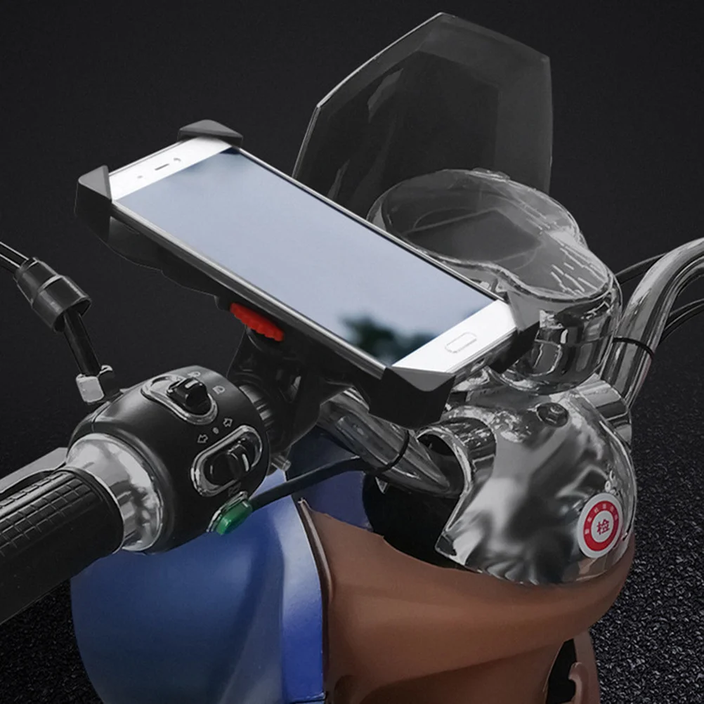 Motorcycle Phone Holder Electric Bike Mountain Biker Stand Bicy Bracket for Mobile