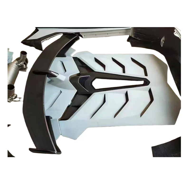 

Carbon Fiber OEM Rear Engine Hood for Lamborghini Aventador LP700 Rear Bumper (2pcs/set)