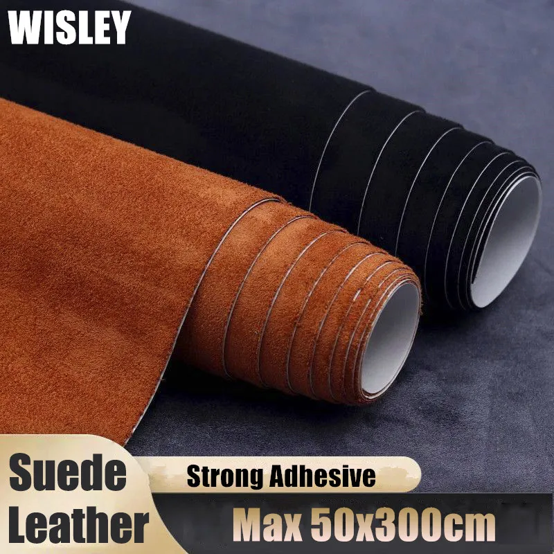 

Self-Adhesive Stretchable Microfiber Luxurious Plush Car Interior Wrap Adhesive Suede Roll for Door Panel & Center Console Cover