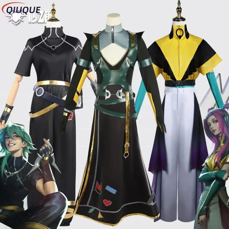 

CosplayHeartsteel Ezreal Yone Alune Cosplay Costume Wig Comic Con Role Playing Halloween Carnival Party Outfits