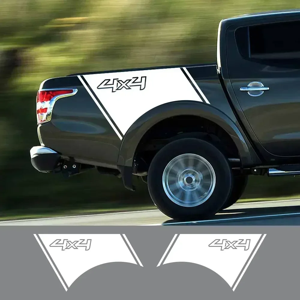 

Наклейки на боковины кузова (виниловые, на заказ) для Mitsubishi L200 Triton Pickup Mudslinger, 2022 год, аксессуары для авто