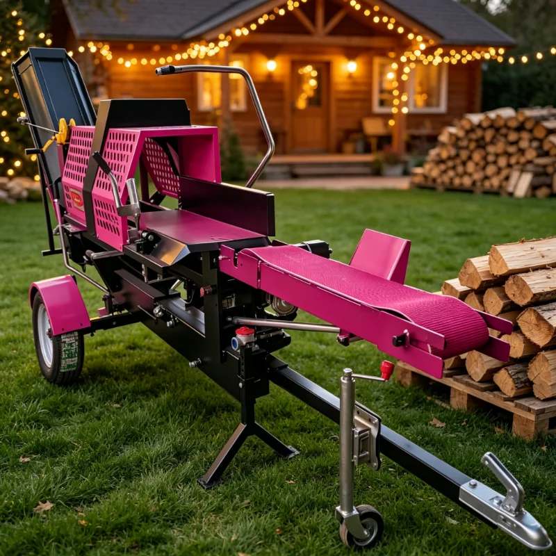 Holzspalter 20 Ton Firewood Processor Log Splitter Forestry Machinery Wood Splitter Machine EU Standard Log Processor