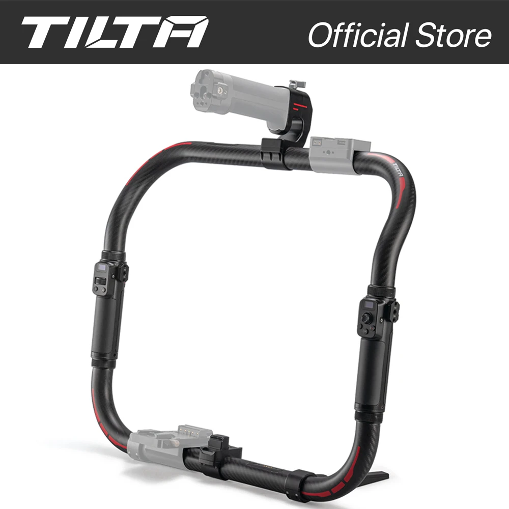 TILTA TGA-ARG Advanced Ring Grip Gimbal Handle Carbon Fiber Camera Holder for DJI Ronin RS2 RS3 pro RS4 pro RS5