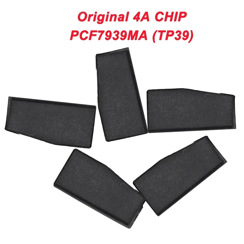 Chip de llave de coche para Renault BB20, Fiat, Nissan, 5 piezas, PCF7939MA, PCF7939, TP39, 7939MA, 7939, 4A, ID49