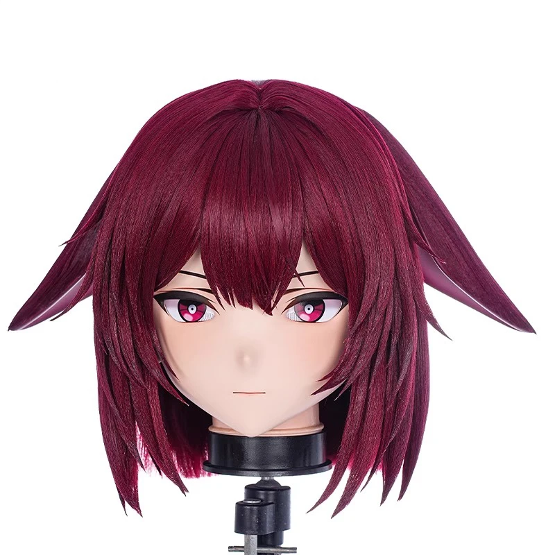 手作りカスタマイズフルヘッドバンドロック樹脂人形漫画のキャラクター BJD マスクコスプレ着ぐるみマスク日本アニメ着ぐるみマスク