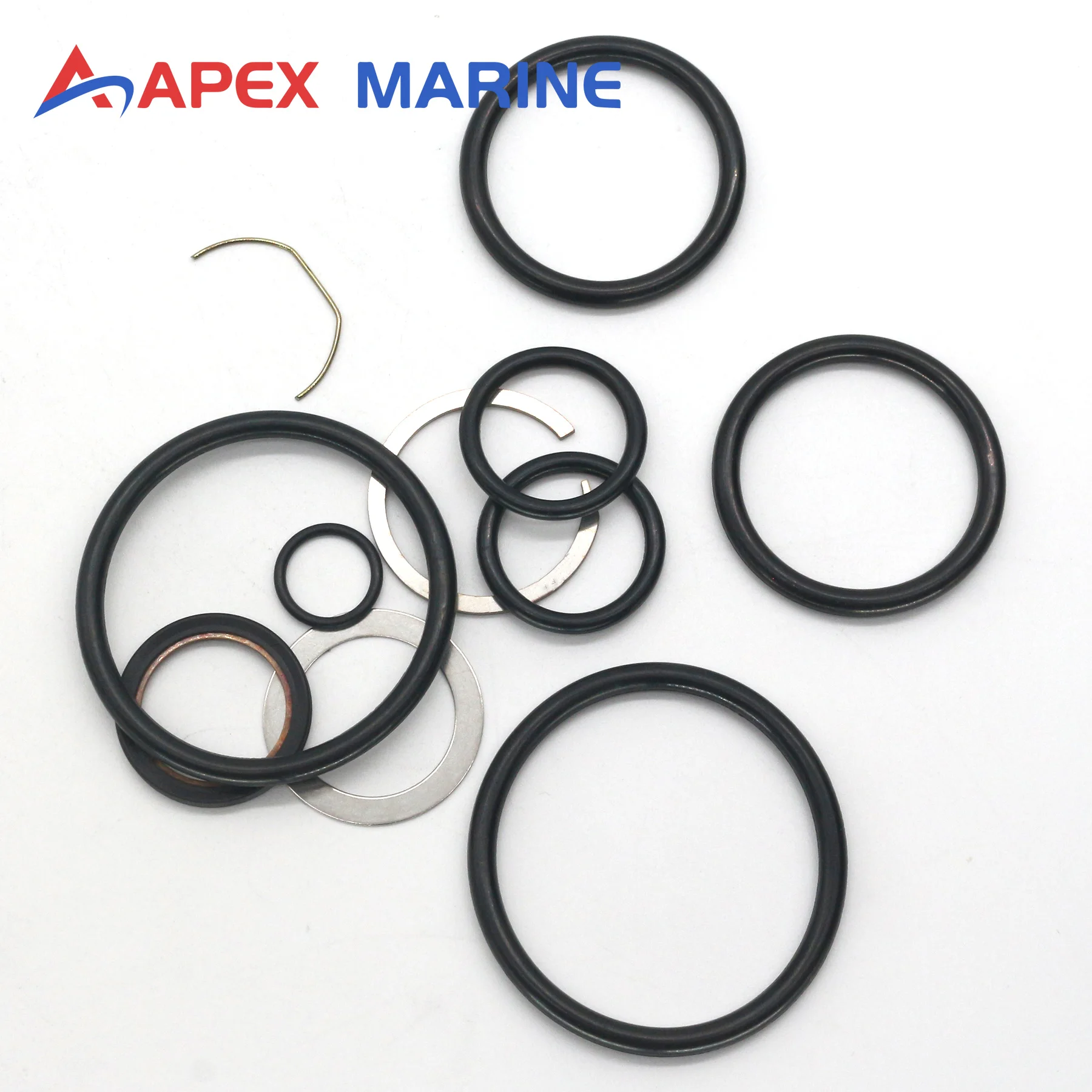 Paquete de 2 Kits de Juntas de Cilindro de Trim 87400A2 para MerCruiser Sterndrive R MR Alpha One Gen 1 2 Bravo 1 2 3 Modelos 25-87400A2 18-2649