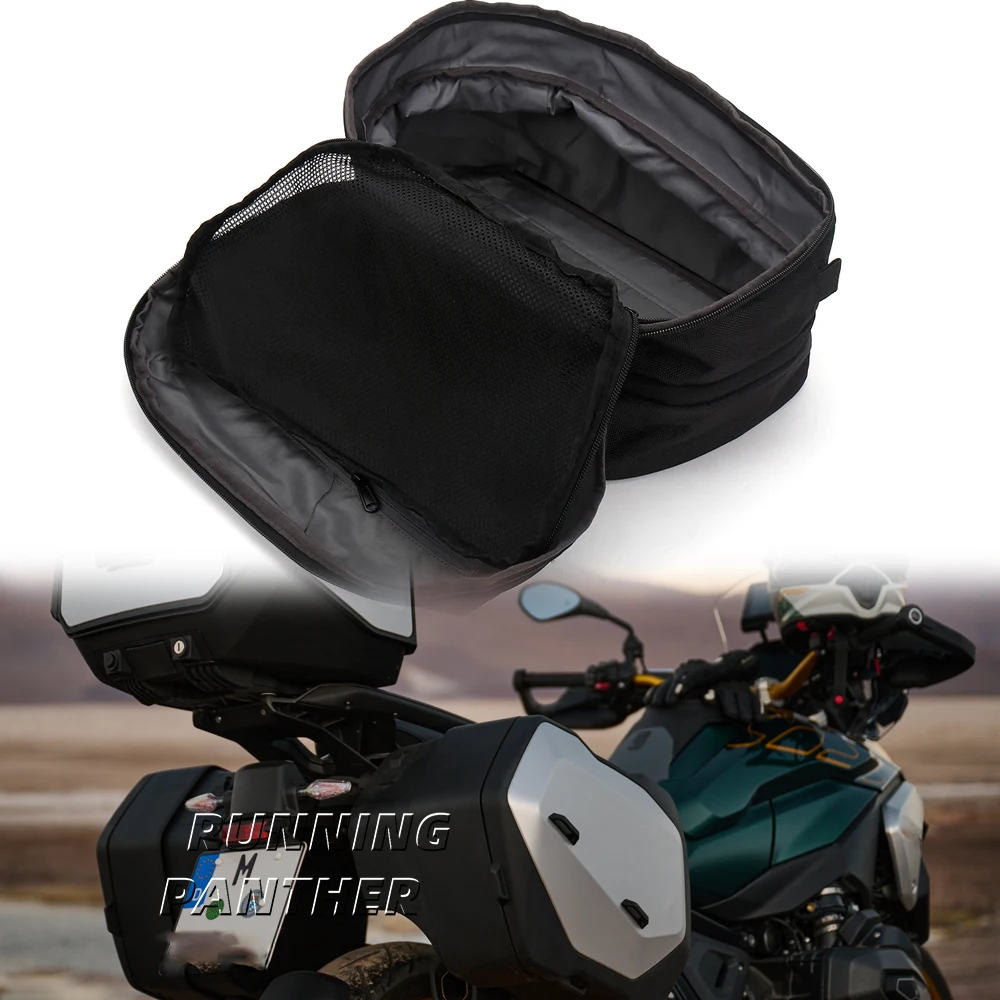 For BMW R1300GS R1300 GS R 1300 GS Motorcycle Black Expandable Luggage Bags r1300gs 2023 2024