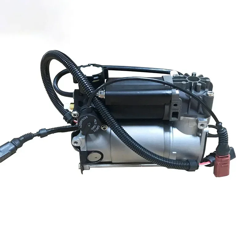 4E06005F Air Suspension Compressor Pump + Relay Petrol Engine 6/8 Cylinder For Audi A8 4154031160  , 4E0616005D , 4E0616005F