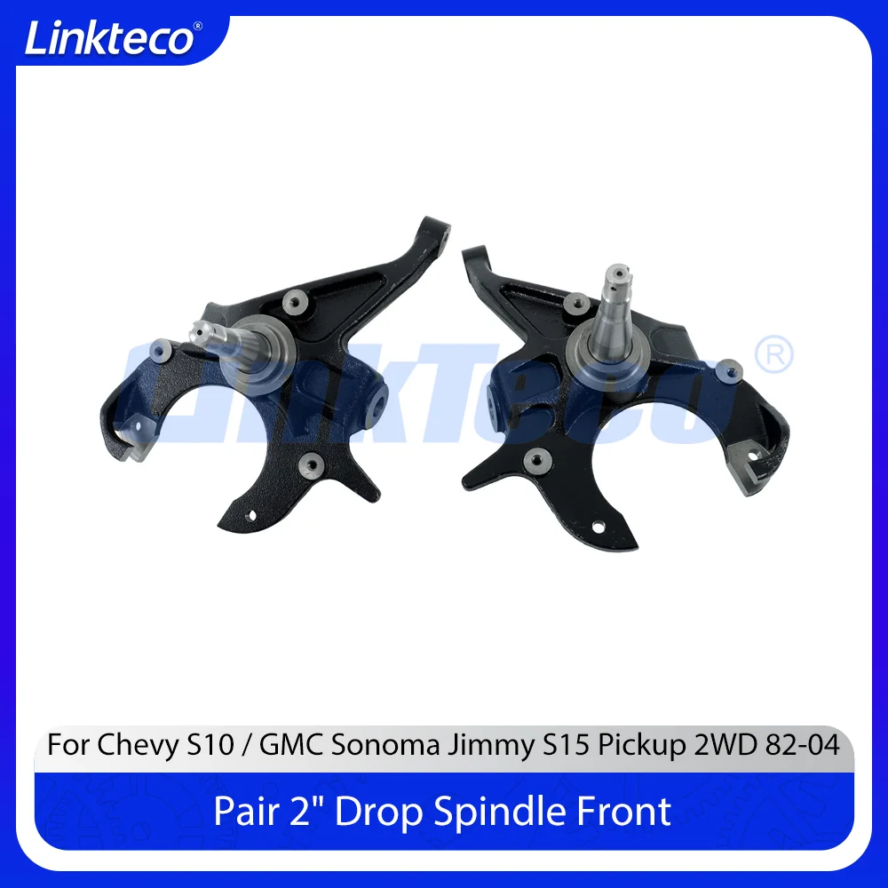 Par de ejes delanteros de 2 pulgadas para Chevrolet Chevy S10 / GMC Sonoma Jimmy S15 S-Series Buick Pickup 2WD Pontiac Grand Prix de los años 80-04
