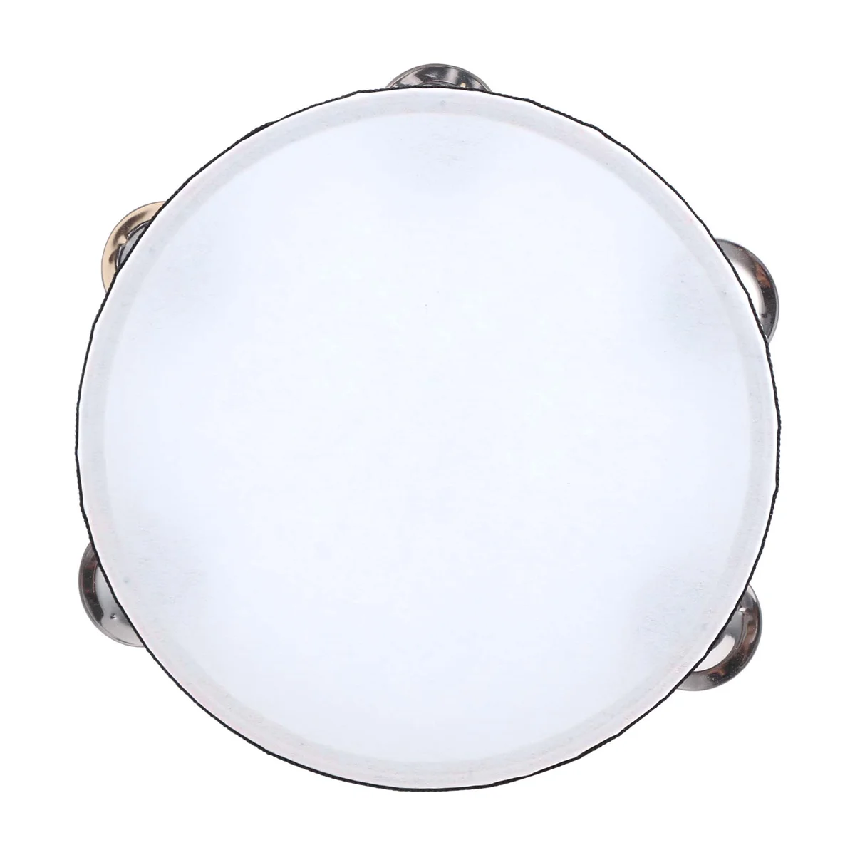 7 inch Musical Tambourine Tamborine Drum Round Percussion Gift for KTV Party HOT