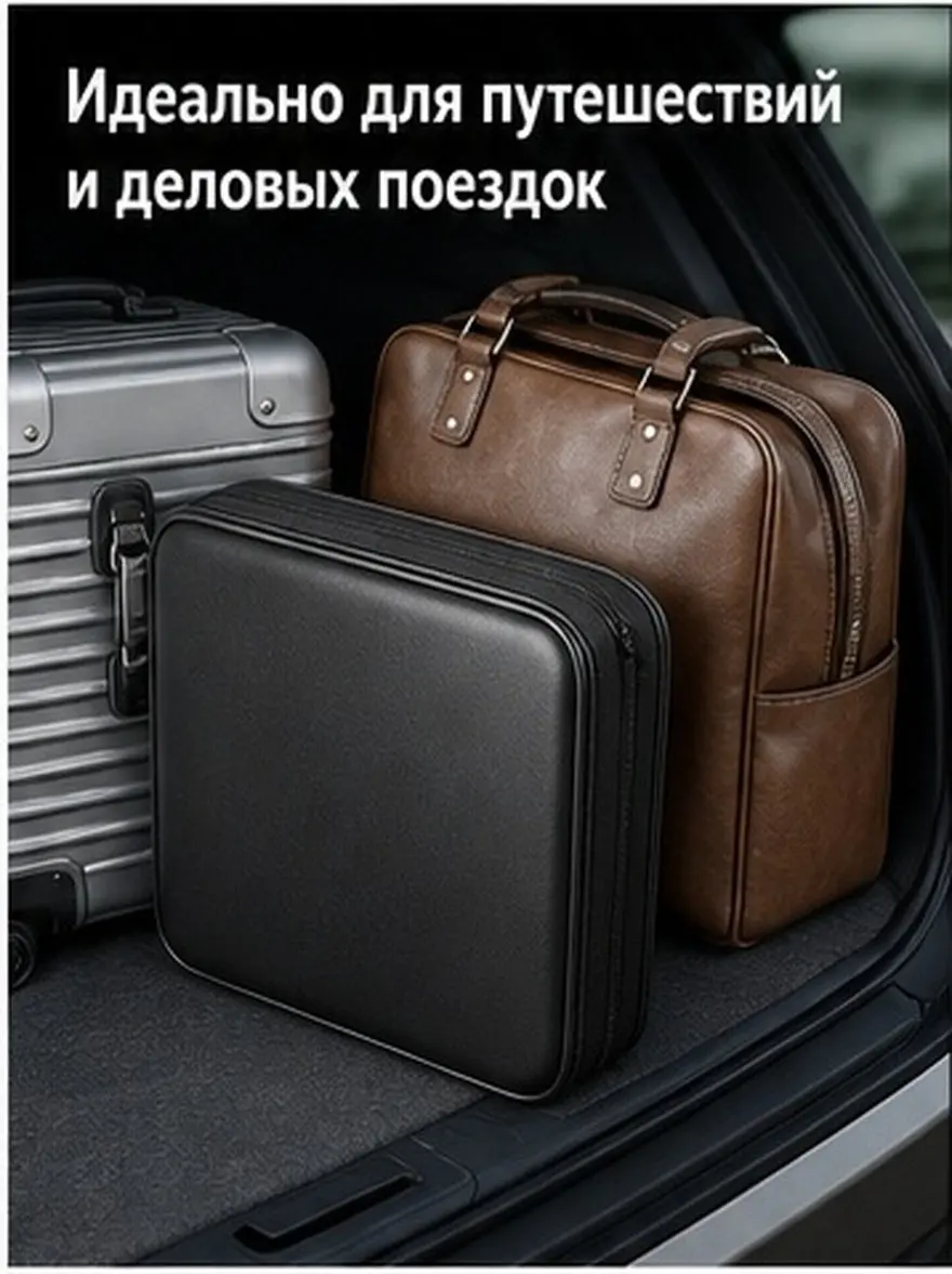 Cd Case Disc Storage Dvd Organizer Holder Portable Halloween Christmas Cd Disc Case Disc Holder Case Cd Disc Organizer Large
