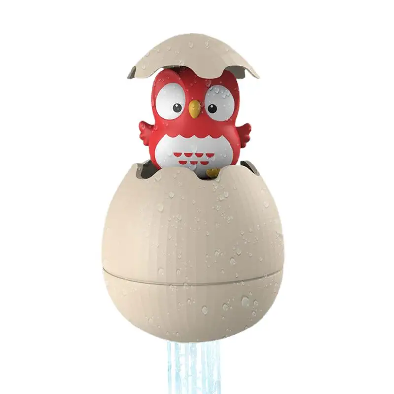 

Kids Bath Toys Baby Adorable Owl Egg Water Spray Sprinkler Bathroom Toys Beach Shower Swimming Toddler Toys Gift