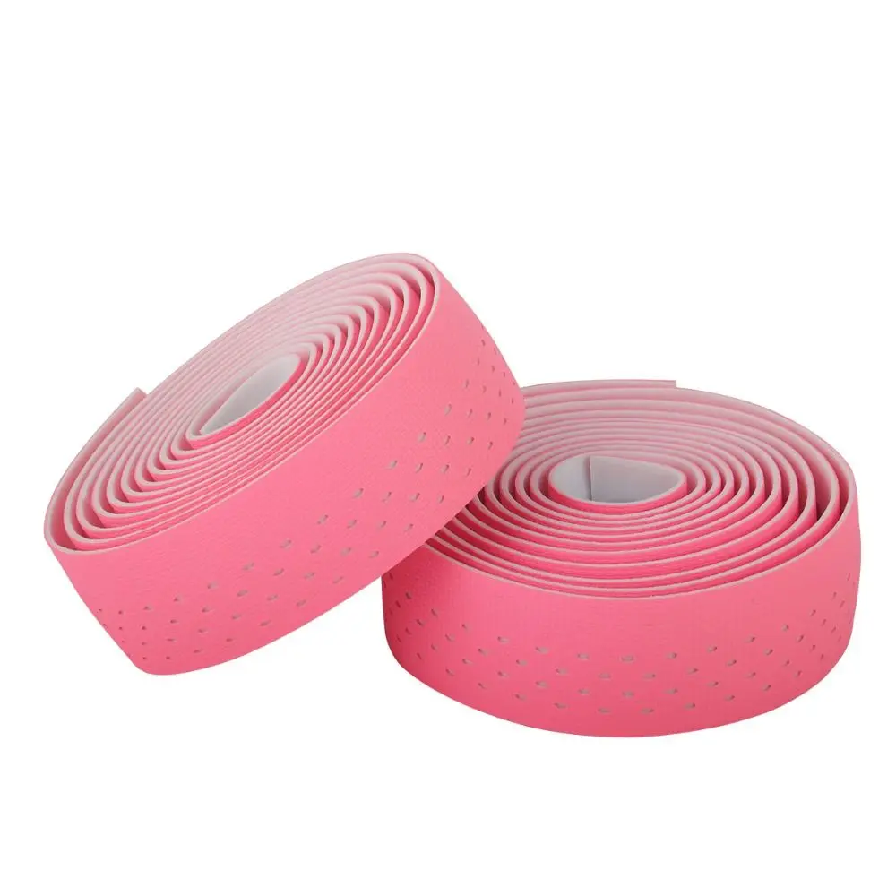 Comfortable Road Bike Handlebar Tape Breathable Anti-slip Bicycle Handle Grip Tape colorful PU Bike Accessories