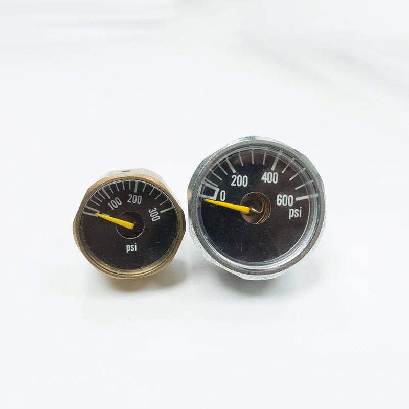 Various Types Customized Dial 1inch 23mm 25mm Micro Small Mini Pressure Gauge