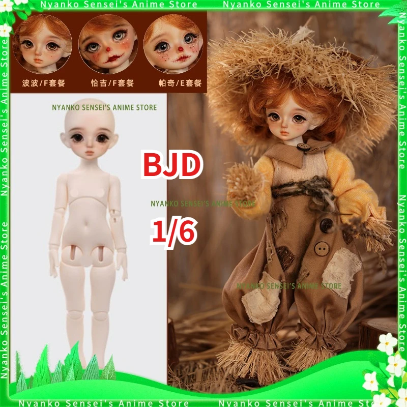 

В наличии BoBo PaQi Qiaji 1/6 Scale BJD Girl Doll Пугало Wandering Style Series Фигурка Аниме Модель Игрушка Подарок Коллекционная