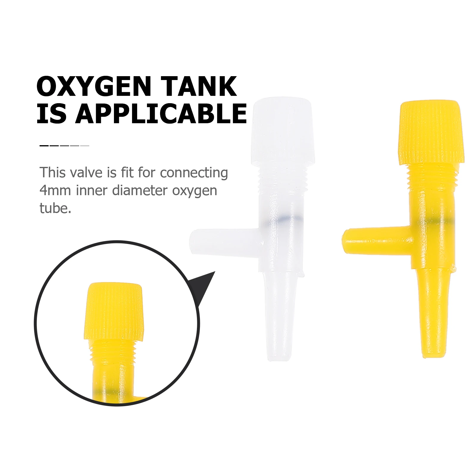 

20PCS Air Regulating Valve for Aquarium Oxygen Pump Control Fish Tank Suitable 4mm Tube Easy Install Stable Practical Design