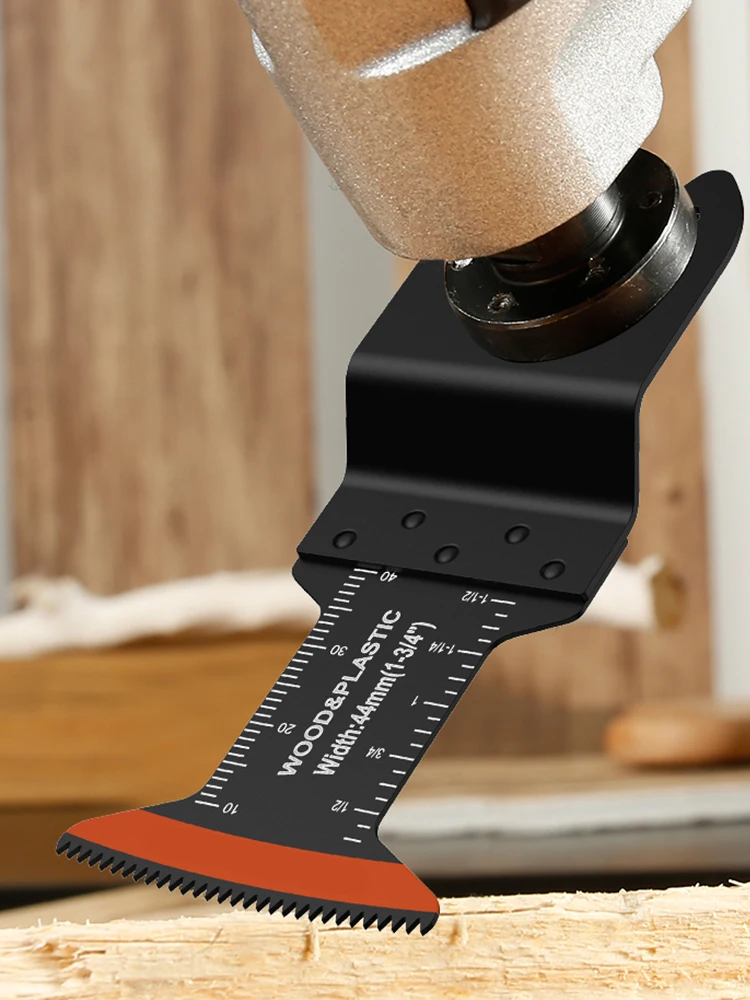 10/50 Stuks Oscillerende Zaagbladen 44 Mm Multitool Messen Scherpe Oscillerende Zaagbladen Snel Snijden Hout Pvc cutter Zaagbladen - afbeelding 2