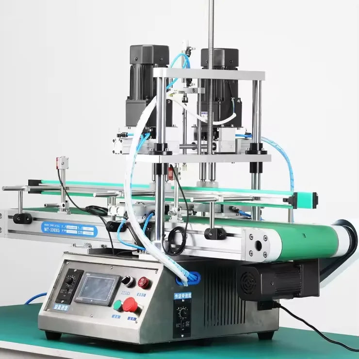 

2026 new machine wine bottle spiral sealing machine PET bottle cap sealing machine