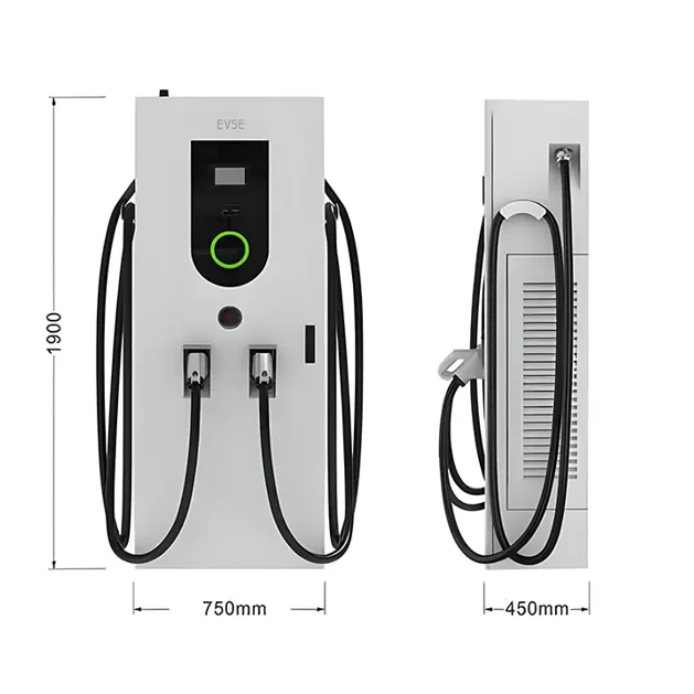 2023 super fastest TUV CE OCPP CCS CHAdeMO 60kw fast ev charging station roadside dc ev charger with dual plugs