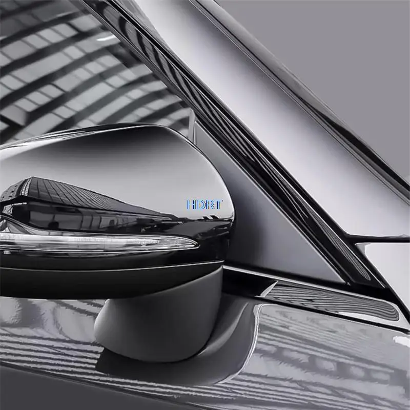 Car Style Black Window Strip Cover Glass Moulding Trim For Mercedes-Benz C Class A Class GlS GLA EQA GLB EQB GLE Class 2007-2023