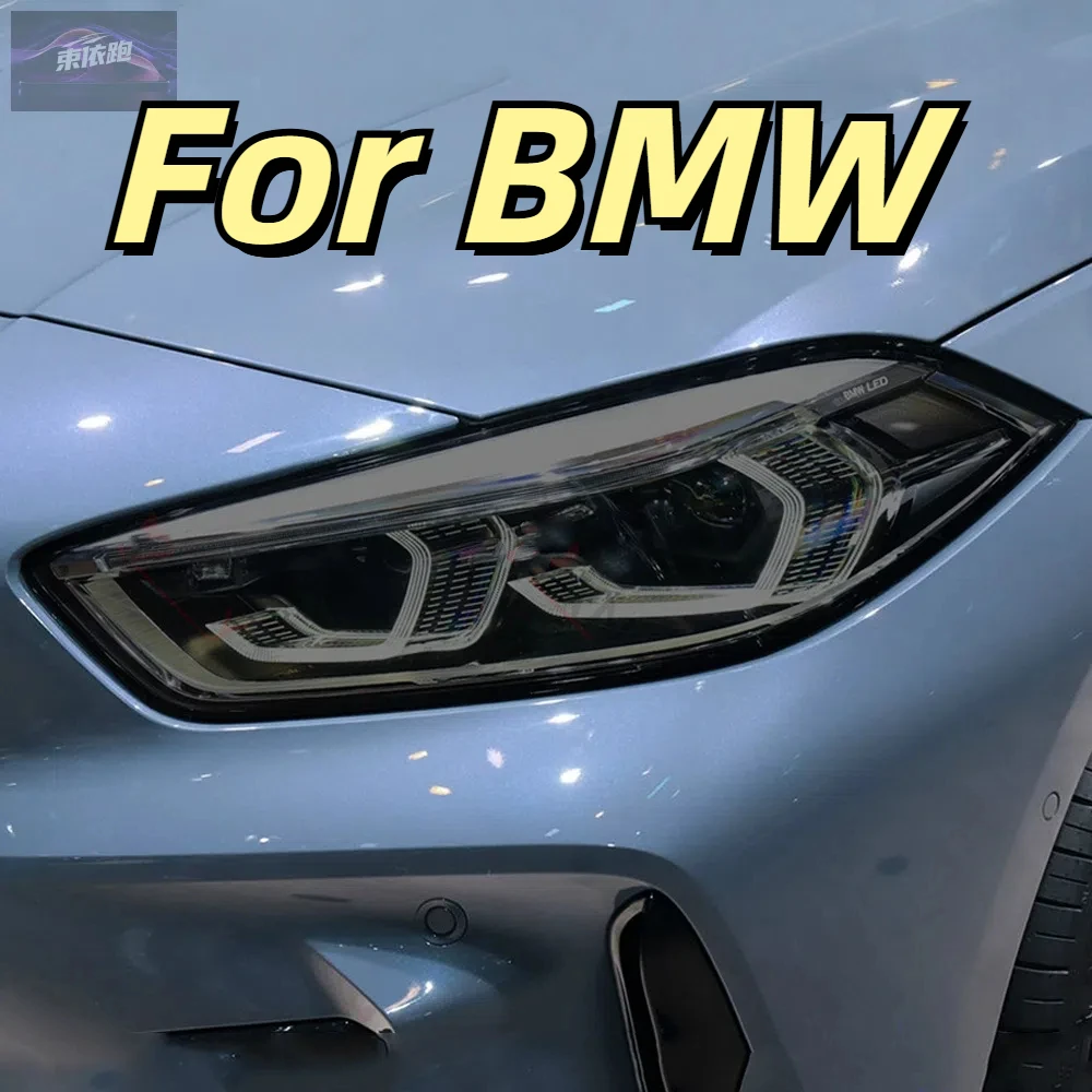 

Для BMW 1 серии F40 M135i 111, передние и задние фары автомобиля, защитная пленка против царапин, черная прозрачная наклейка из ТПУ, аксессуары